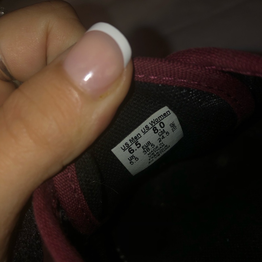 Maroon Vans - Picture 3 of 3